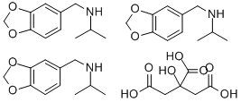 CAS 登录号:72156-44-6, N-(1,3-苯并二氧戊环-5-基甲基)丙-2-胺;N-(1,3-苯并二氧戊环-5-基甲基)丙-2-胺;2-羟基丙烷-1,2,3-三羧酸
