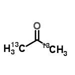 CAS 登录号：7217-25-6， 2-(1,3-<sup>13</sup>C<sub>2</sub>)丙酮