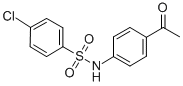CAS#: 72178-38-2, N-(4-Acetylphenyl)-4-Chloro-Benzenesulfonamide