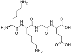 CAS 登录号：72189-84-5， L-赖氨酰-L-赖氨酰甘氨酰-L-谷氨酸