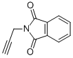 CAS 登录号：7223-50-9， 2-(2-丙炔-1-基)-1H-异吲哚-1,3(2H)-二酮