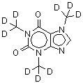 CAS#: 72238-85-8, 1,3,7-Tris[(<sup>2</sup>H<sub>3</sub>)methyl]-3,7-dihydro-1H-purine-2,6-dione