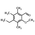 CAS#: 722494-73-7, 4-Ethyl-2-methoxy-3,5,6-trimethylbenzaldehyde