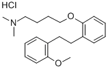 CAS#: 72279-03-9, 4-[2-[2-(2-Methoxyphenyl)Ethyl]Phenoxy]-N,N-Dimethylbutan-1-Amine Hydrochloride