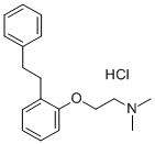 CAS 登录号：72284-40-3， N,N-二甲基-2-(2-苯乙基苯氧基)乙胺盐酸盐