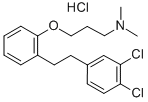 CAS#: 72284-48-1, 3-[2-[2-(3,4-Dichlorophenyl)Ethyl]Phenoxy]-N,N-Dimethylpropan-1-Amine Hydrochloride