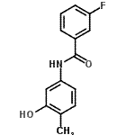 CAS#: 723261-32-3, 3-Fluoro-N-(3-hydroxy-4-methylphenyl)benzamide