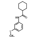 CAS#: 723263-71-6, N-[3-(Methylsulfanyl)phenyl]cyclohexanecarboxamide