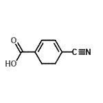 CAS#: 72422-72-1, 4-Cyano-1,3-cyclohexadiene-1-carboxylic acid