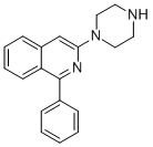 CAS 登录号：72444-62-3， 1-苯基-3-哌嗪-1-基异喹啉