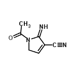 CAS#: 724462-22-0, 1-Acetyl-2-imino-2,5-dihydro-1H-pyrrole-3-carbonitrile