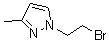 CAS#: 724704-85-2, 1-(2-Bromoethyl)-3-methyl-1H-pyrazole