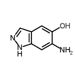 CAS#: 724767-14-0, 6-Amino-1H-indazol-5-ol