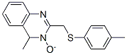 CAS#: 7251-56-1, 4-Methyl-2-[(4-Methylphenyl)Sulfanylmethyl]-3-Oxido-Quinazoline