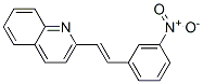 CAS 登录号：7251-91-4， 2(3-硝基苯乙烯基)-喹啉