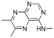 CAS#: 7252-74-6, 6,7-Dimethyl-4-(Methylamino)-Pteridine 