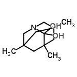 CAS#: 725208-07-1, 3,5,7-Trimethyl-1-azatricyclo[3.3.1.1<sup>3,7</sup>]decane-2,2-diol