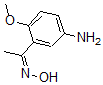 CAS 登录号：725265-62-3， 5'-氨基-2'-甲氧基-苯乙酮肟