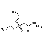 CAS 登录号：72563-39-4， 二乙基[2-(甲基氨基)-2-氧代乙基]膦酸酯