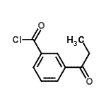 CAS 登录号：72563-47-4， 3-丙酰基苯甲酰氯