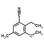 CAS#: 725715-03-7, 2-Ethyl-3-methoxy-5-methylbenzonitrile