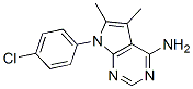 CAS#: 72578-33-7, 7-(4-Chlorophenyl)-5,6-Dimethylpyrrolo[3,2-e]Pyrimidin-4-Amine