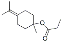 CAS 登录号：72596-22-6， 1-甲基-4-(1-甲基乙亚基)环己基丙酸酯