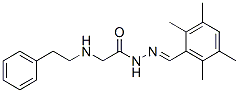 CAS#: 72606-37-2, 2-(Phenethylamino)-N-[(2,3,5,6-Tetramethylphenyl)Methylideneamino]Acetamide