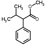 CAS#: 72615-27-1, Methyl 3-methyl-2-phenylbutanoate