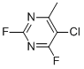 CAS 登录号：72630-78-5， 5-氯-2,4-二氟-6-甲基-嘧啶