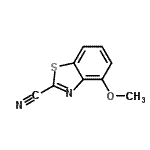 CAS#: 7267-30-3, 4-Methoxy-1,3-benzothiazole-2-carbonitrile