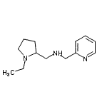 CAS#: 727360-98-7, 1-(1-Ethyl-2-pyrrolidinyl)-N-(2-pyridinylmethyl)methanamine