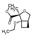 CAS#: 727429-04-1, Methyl (1S,2S,5R)-1-ethoxy-2-methyl-3-oxabicyclo[3.2.0]heptane-2-carboxylate