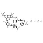 CAS 登录号：72749-76-9， 四钠5-({2,4-二羟基-5-[(4-硝基苯基)偶氮]苯基}偶氮)-4-羟基-3-({6-磺酸-4-[(4-磺酸-1-萘基)偶氮]-1-萘基}偶氮)-2,7-萘二磺酸酯
