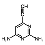 CAS#: 727651-52-7, 6-Ethynyl-2,4-pyrimidinediamine