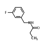 CAS#: 727731-91-1, N-(3-Fluorobenzyl)propanamide