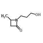 CAS#: 727739-39-1, 1-(3-Hydroxypropyl)-4-methyl-2-azetidinone