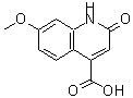 CAS#: 72784-23-7, 7-Methoxy-2-oxo-1,2-dihydro-4-quinolinecarboxylic acid