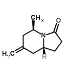 CAS#: 727985-40-2, (5R,8aR)-5-Methyl-7-methylenehexahydro-3(2H)-indolizinone