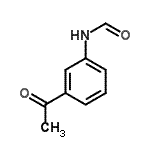 CAS#: 72801-78-6, N-(3-Acetylphenyl)formamide