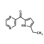 CAS#: 728010-89-7, (5-Ethyl-1H-pyrrol-2-yl)(2-pyrazinyl)methanone