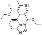 CAS#: 72803-02-2, Diethyl 4-(2,1,3-Benzoxadiazol-7-Yl)-2,6-Dimethyl-1,4-Dihydropyridine-3,5-Dicarboxylate