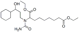 CAS#: 72814-26-7, Diethyl 2-[Carbamoyl-(3-Cyclohexyl-3-Hydroxypropyl)Amino]Nonanedioate