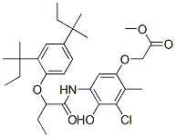 CAS#: 72828-81-0, Methyl 2-[5-[[(2R)-2-[2,4-Bis(2-Methylbutan-2-Yl)Phenoxy]Butanoyl]Amino]-3-Chloro-4-Hydroxy-2-Methylphenoxy]Acetate