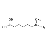 CAS#: 728853-87-0, [5-(Dimethylamino)pentyl]boronic acid