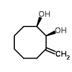 CAS 登录号：728878-62-4， (1R,2S)-3-亚甲基-1,2-环辛烷二醇
