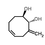 CAS#: 728878-65-7, (1R,2R,5Z)-3-Methylene-5-cyclooctene-1,2-diol