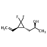 CAS#: 728894-77-7, (2S)-1-[(1R,3R)-2,2-Difluoro-3-vinylcyclopropyl]-2-propanol