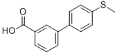 CAS#: 728918-92-1, 4'-Methylsulfanyl-Biphenyl-3-Carboxylic Acid