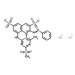 CAS 登录号：72894-30-5， 二钠5-{[5-氯-6-甲基-2-(甲基磺酰基)-4-嘧啶基]氨基}-4-羟基-3-(苯基偶氮)-2,7-萘二磺酸酯